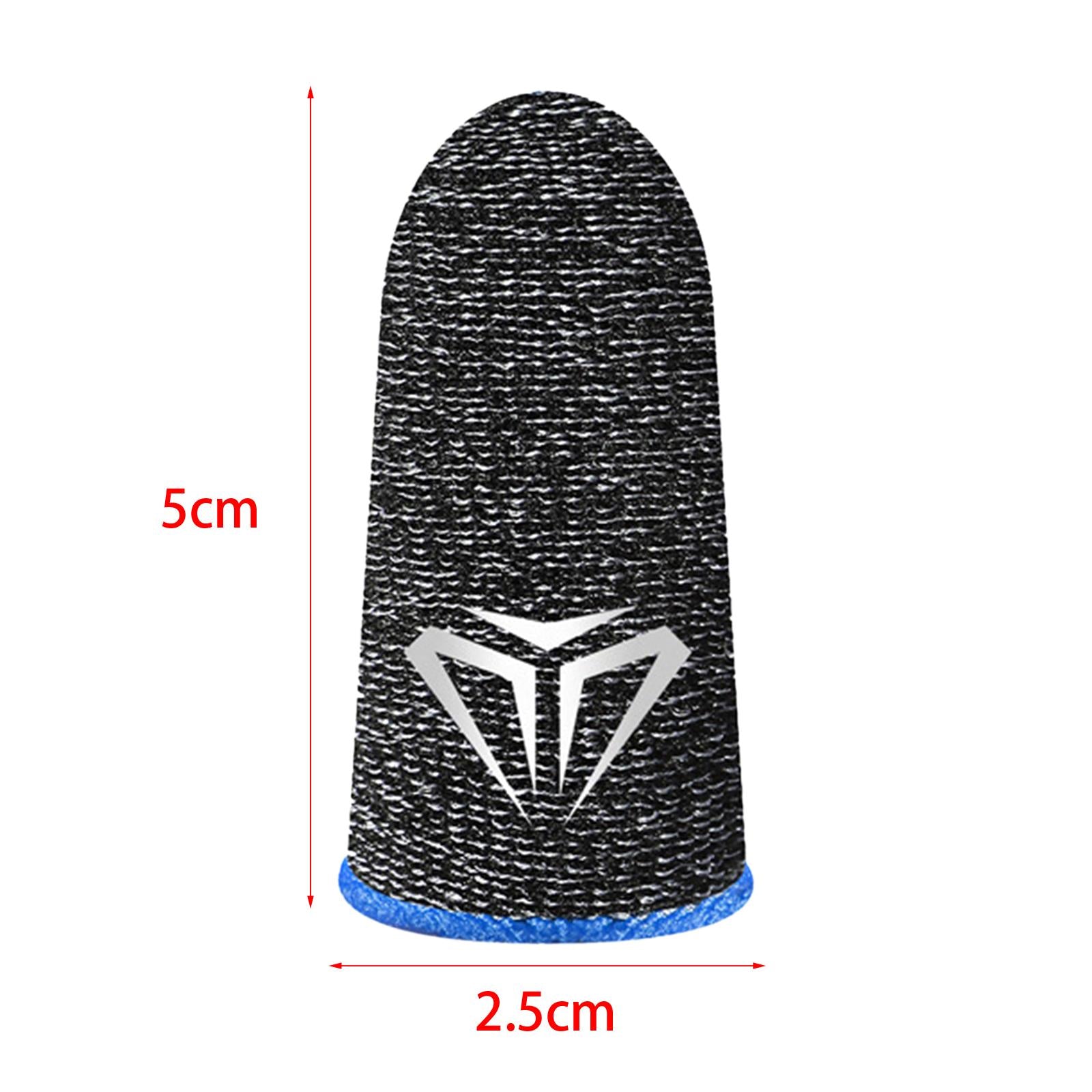 4xPhone Gaming Finger Sleeves Breathable Gaming Finger Sleeves for Mobile Game
