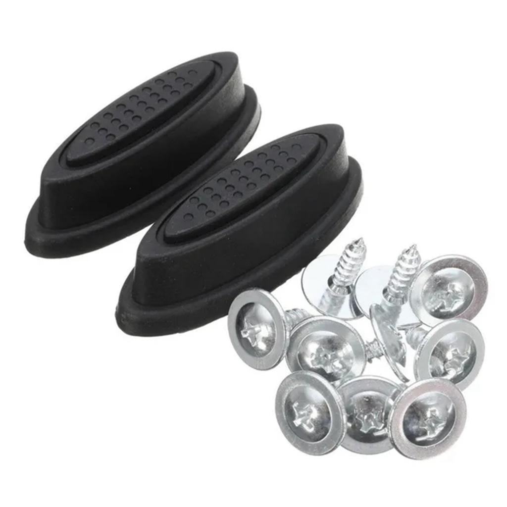 2xLuggage Bracket Side Feet Durable Luggage Bottom Stud Stand for All Suitcase