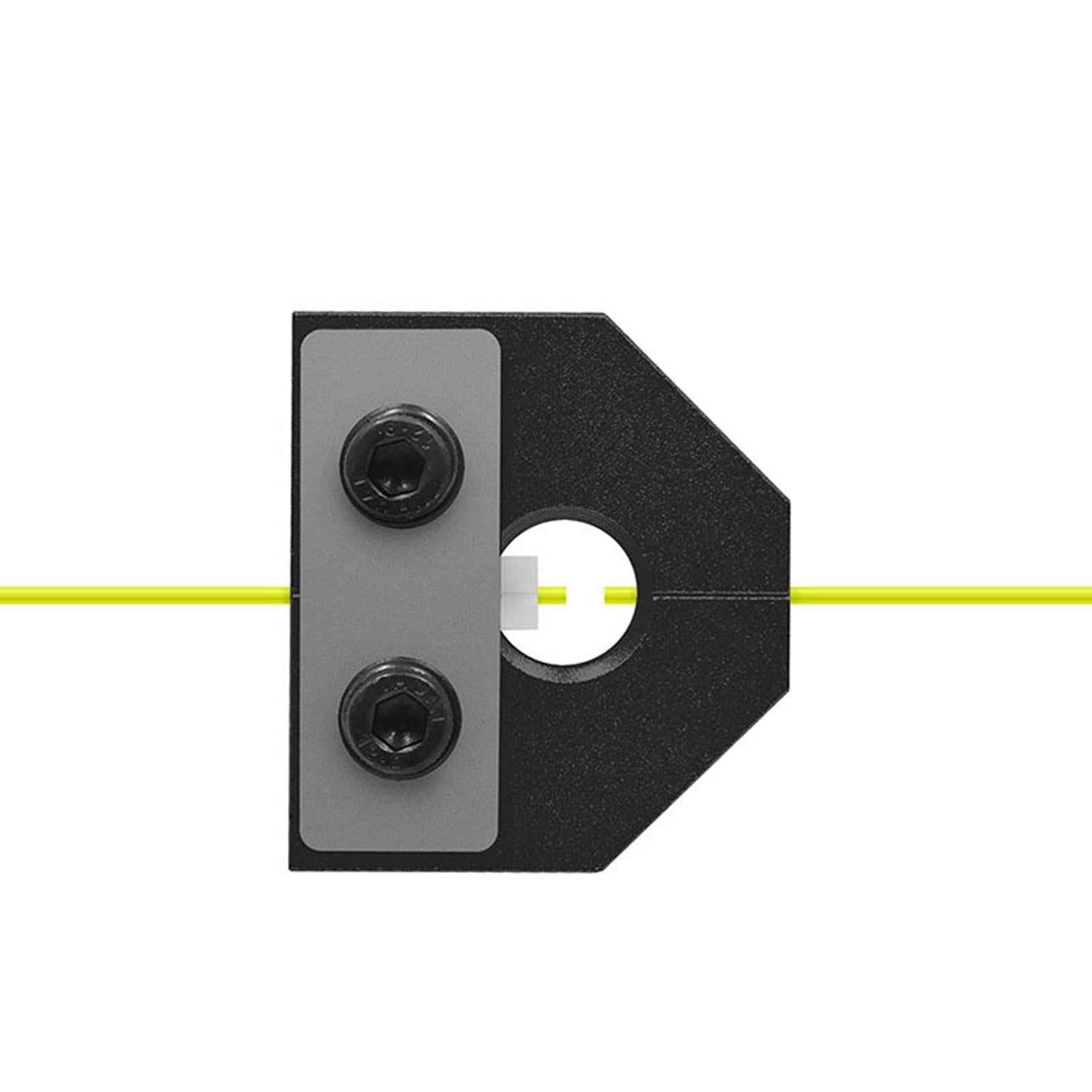 3D Printer Filament Welder Connector 1.75mm Aluminium Filament Splicer Tool Black