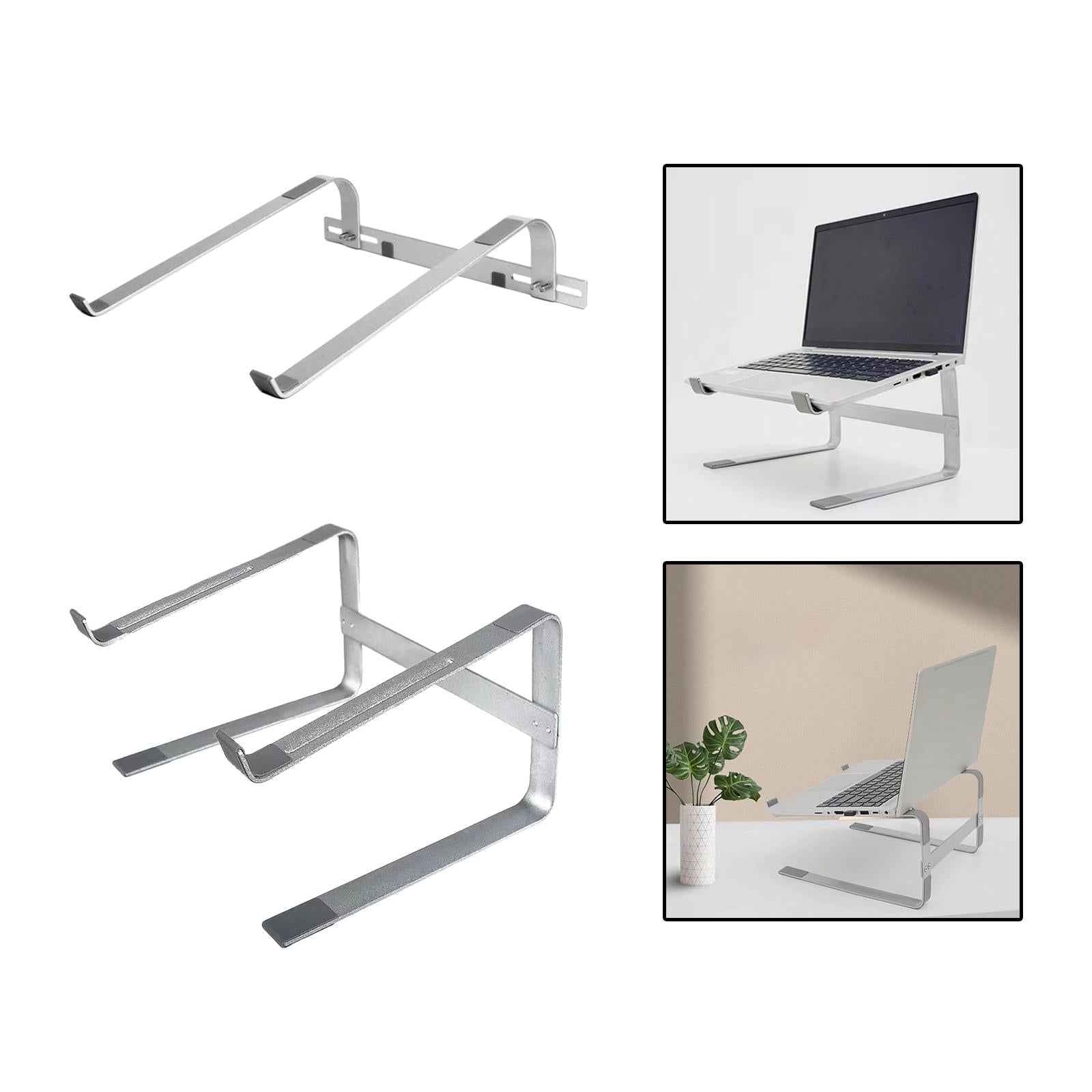 Laptop Stand Desk Heat Dissipation Office Worker Lightweight PC Holder Riser height 6.5cm