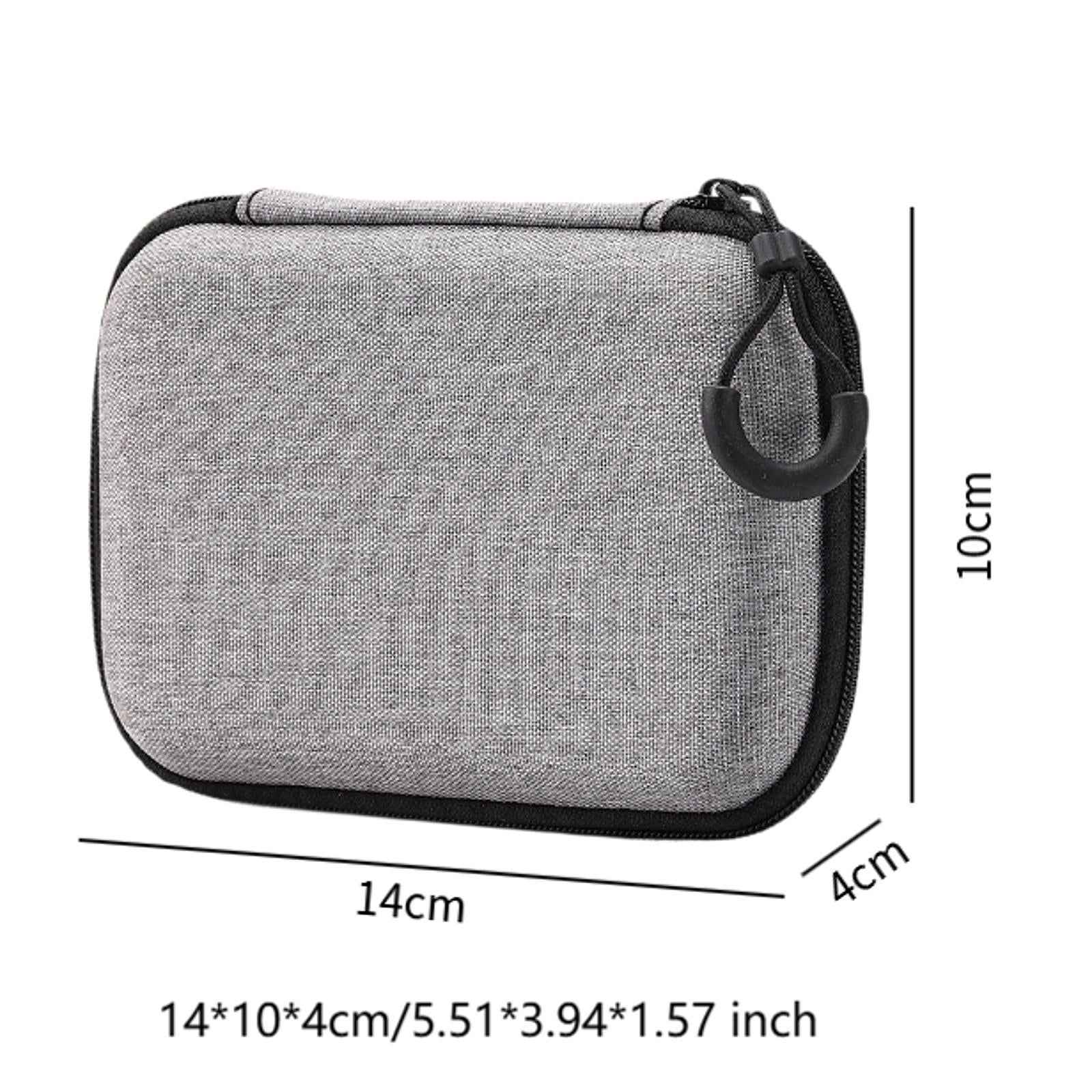 Hard EVA Carrying Case Protective with Handle Travel Organizer for R35S R36S 14x10x4cm