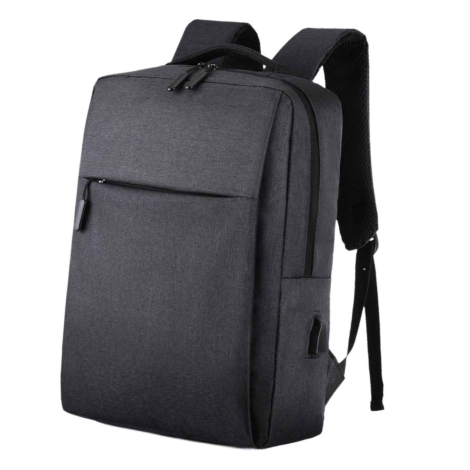 Laptop Backpack with USB Charging Port Rucksack for College Travel Women Men