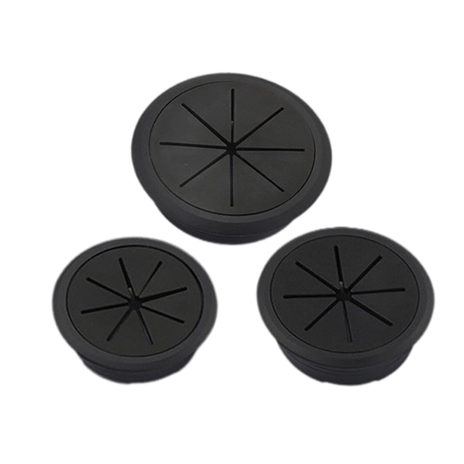 Desk Cord Grommets Wire Cable Hole Cover Wire Hider for Office PC Desk Cable Hole Diameter 50 mm