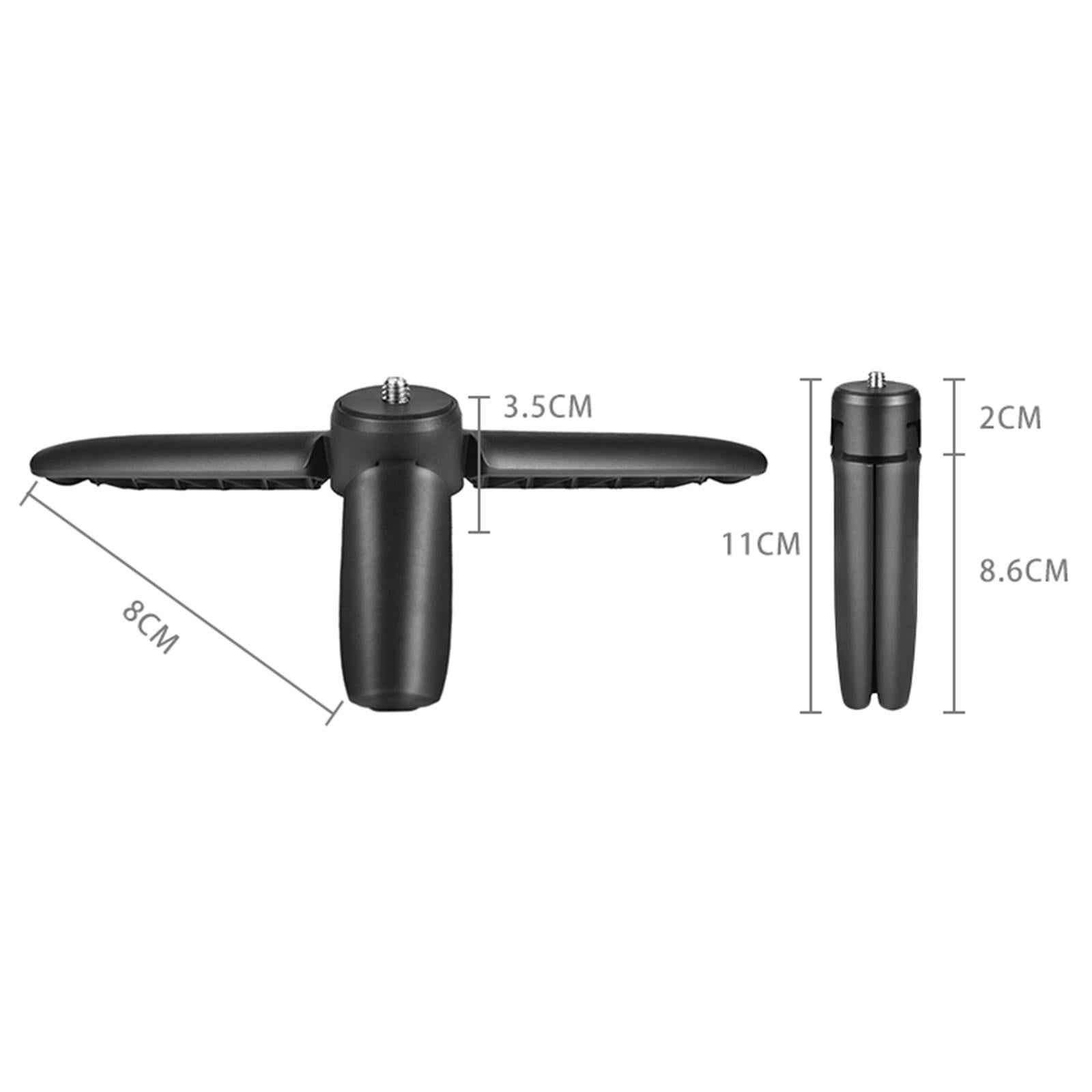 Mini Tripod Stable Universal Handheld Tabletop Holder for Mobile Video Phone