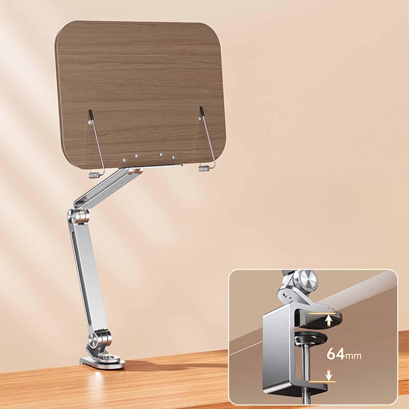 Book Stand for Reading Height Angle Adjustable for Recipe Tablet Sheet Music