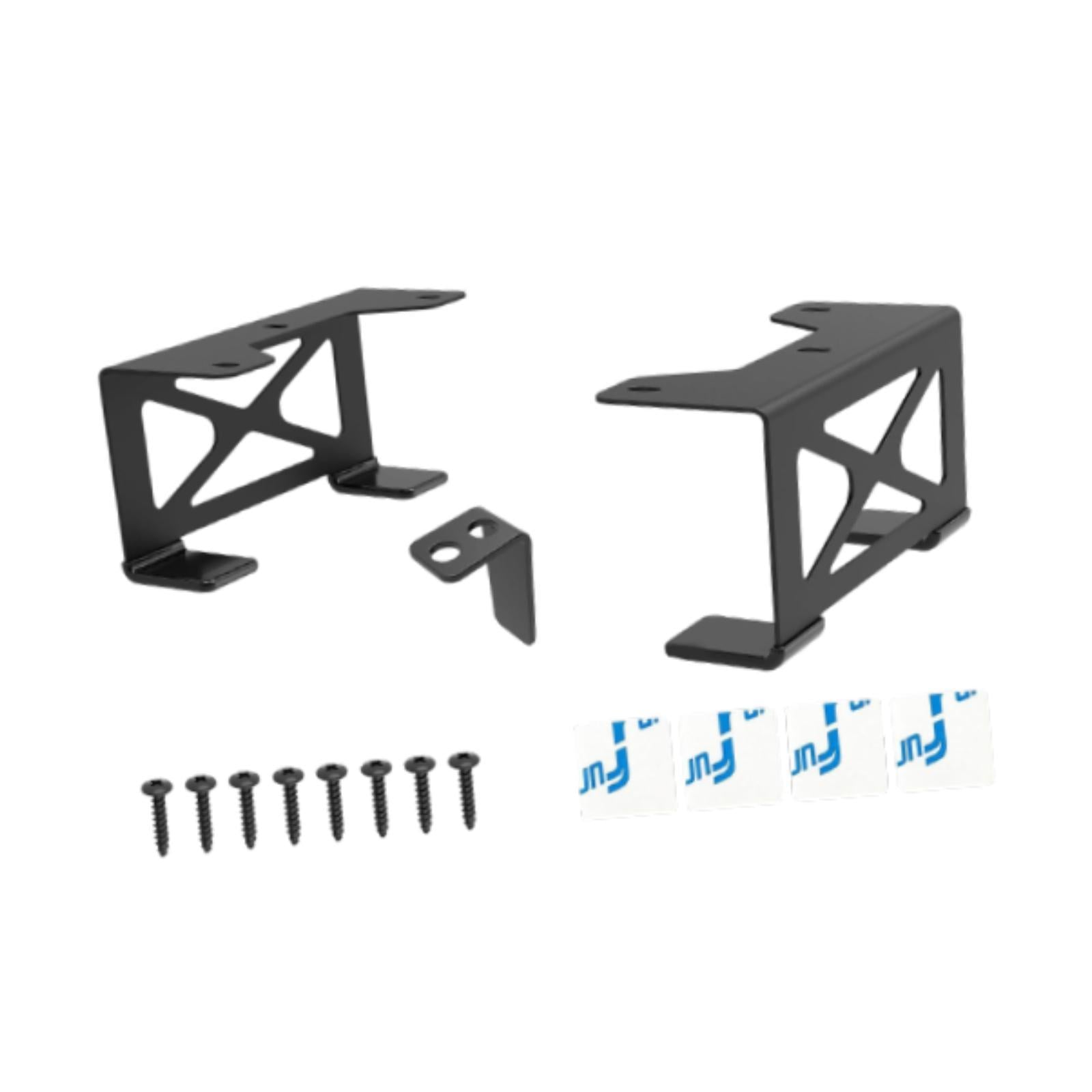 Under Desk Console Mount Holder Easy Installation Saving Space Metal Support