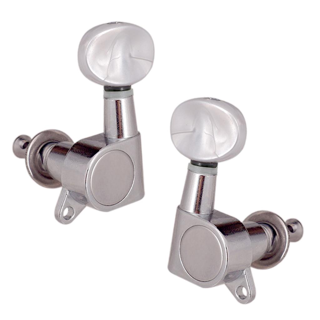 6pcs 3L3R Sealed Gear Guitar Tuning Pegs Tuners for Acoustic Electric Guitar
