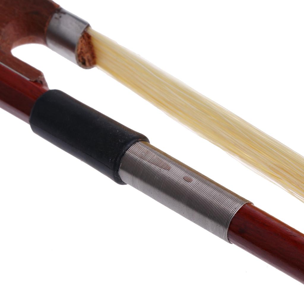 Rosewood Violin Bow Musical Instrument Accessory 3/4 Violin Parts