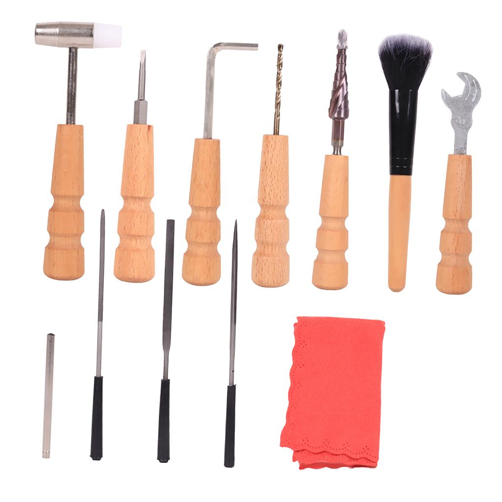 1 Set Guitar Repair Maintenance Tools for Luthier Guitarist DIY Parts