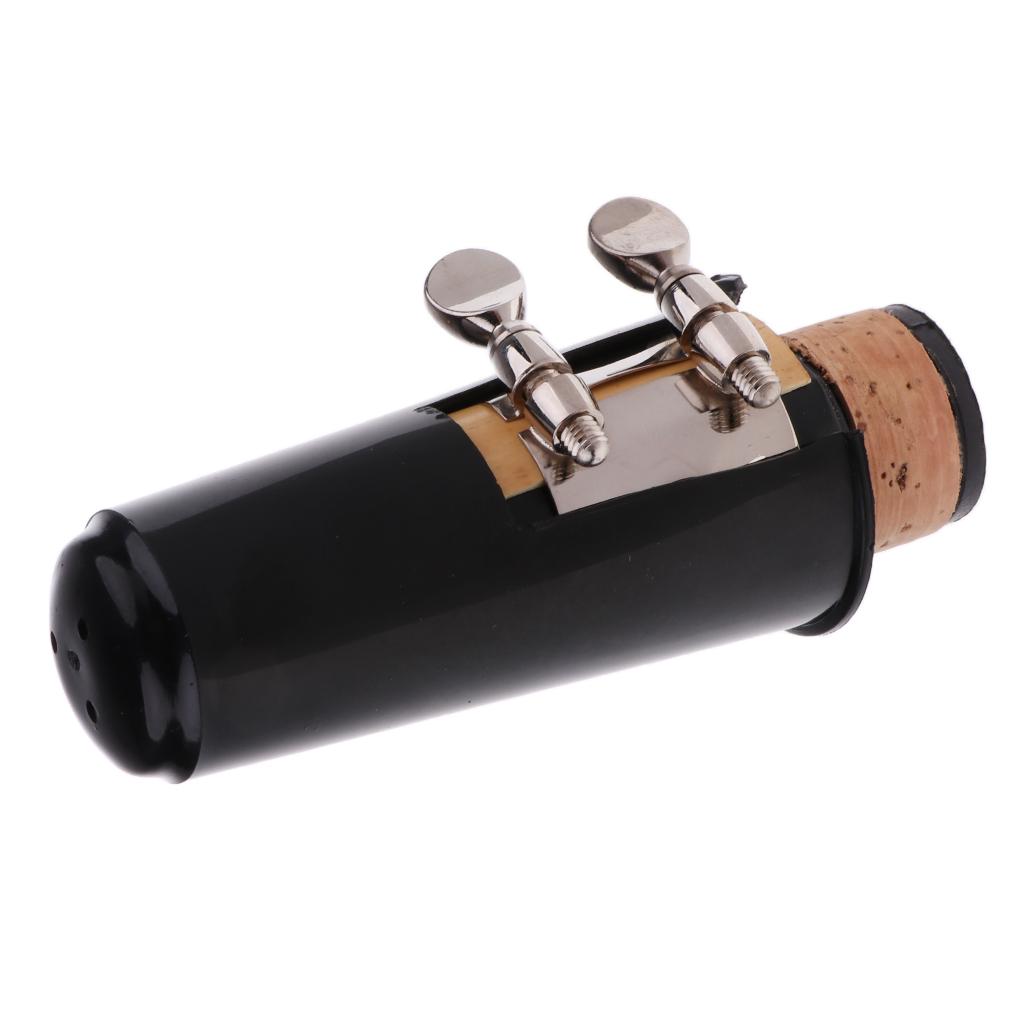 Soprano Saxophone Mouthpiece Clip Clarinet Reed Ligature Cap for Sax Parts