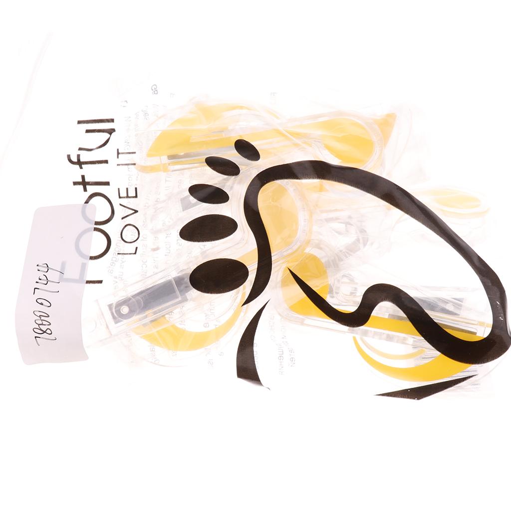 5 Pieces Plastic Music Note Book Page Clip Music Stand Accessory Yellow