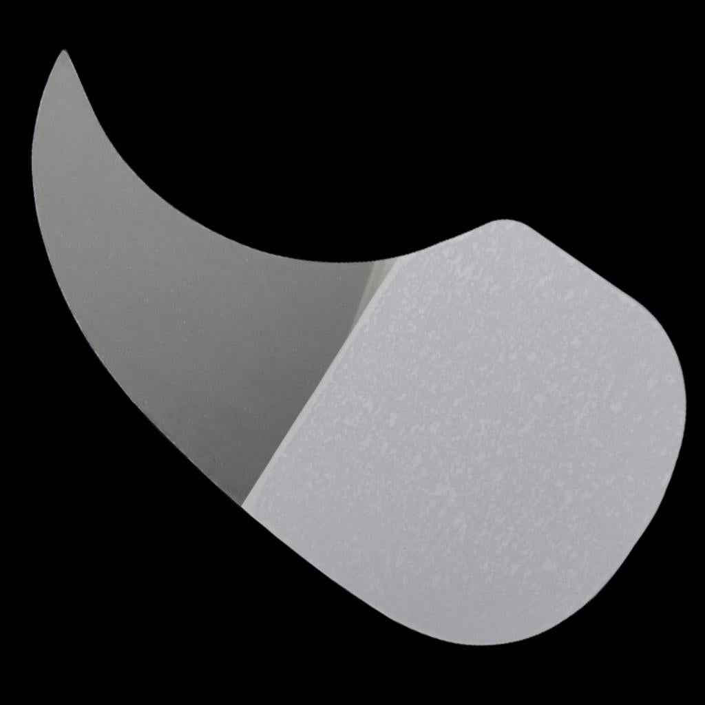 Pack of 2 Self-adhesive Transparent Guitar Pickguard Protector for Acoustic/Wood Guitar Parts