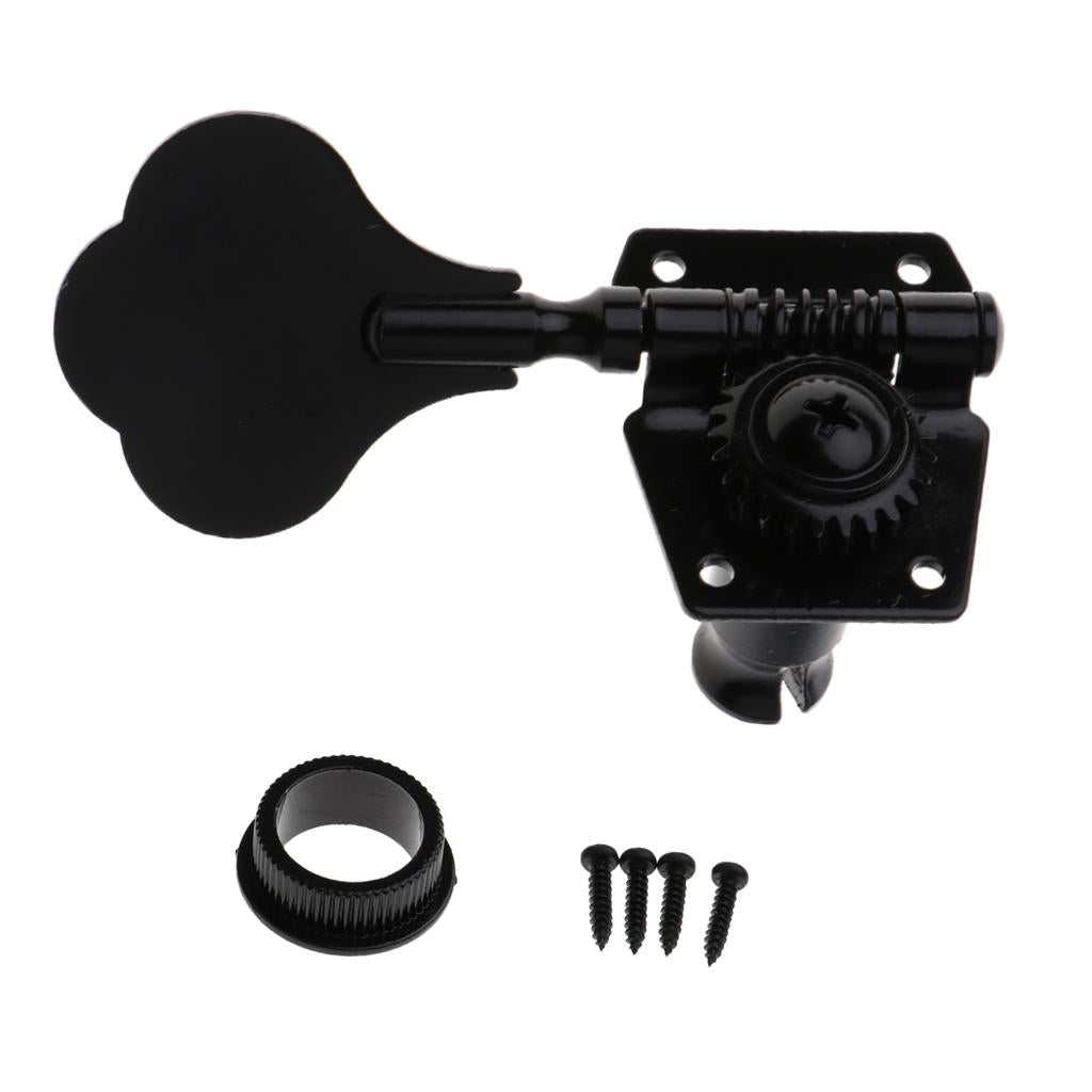String ButtonTuning Pegs Left Side Tuners for 4 Strings Electric Bass Guitar