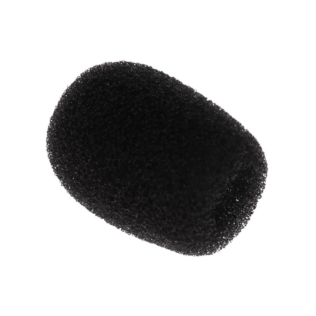 10Pcs Foam Mic Shield Cover Microphone Windscreen Cap for Meeting 20x22x6mm
