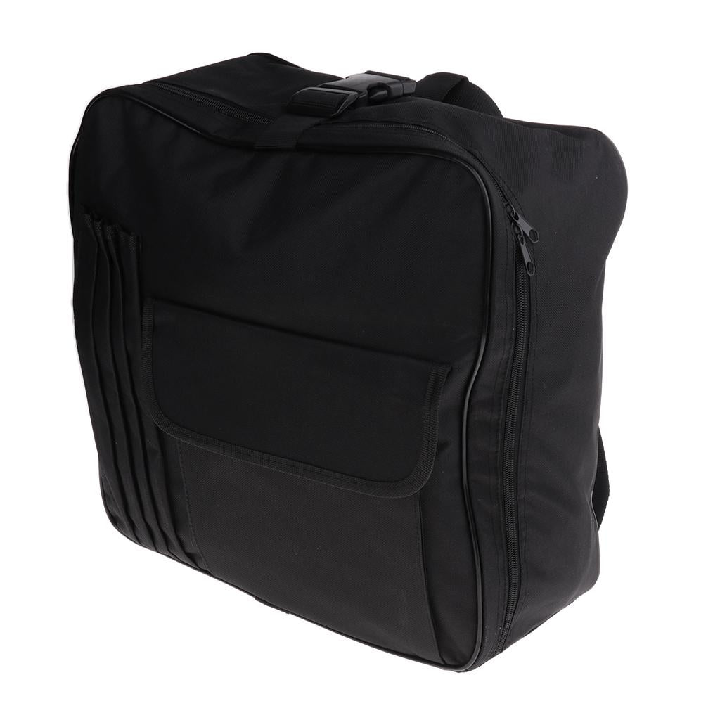 Snare Drum Bag Backpack Case with Shoulder Straps Black Snare Drum Carry Bag