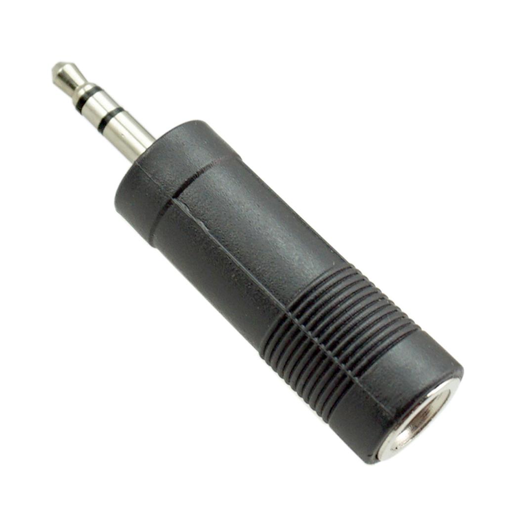 6.35mm to 3.5mm Audio Jack Adapter Converter for Guitar Cable Stereo