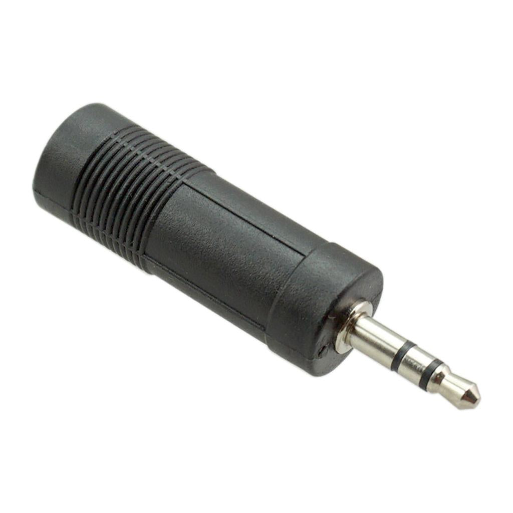 6.35mm to 3.5mm Audio Jack Adapter Converter for Guitar Cable Stereo