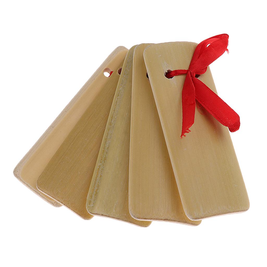 2Pcs Large Small Hand Clappers Handcrafted Toy Musical Instrument