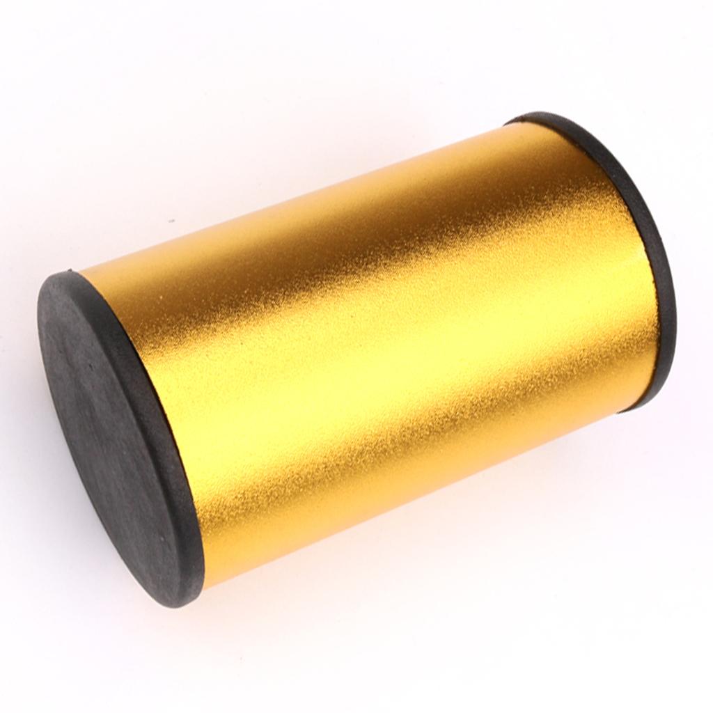 Metal Cylinder Sand Shaker Rhythm Hand Percussion Instrument 85mm