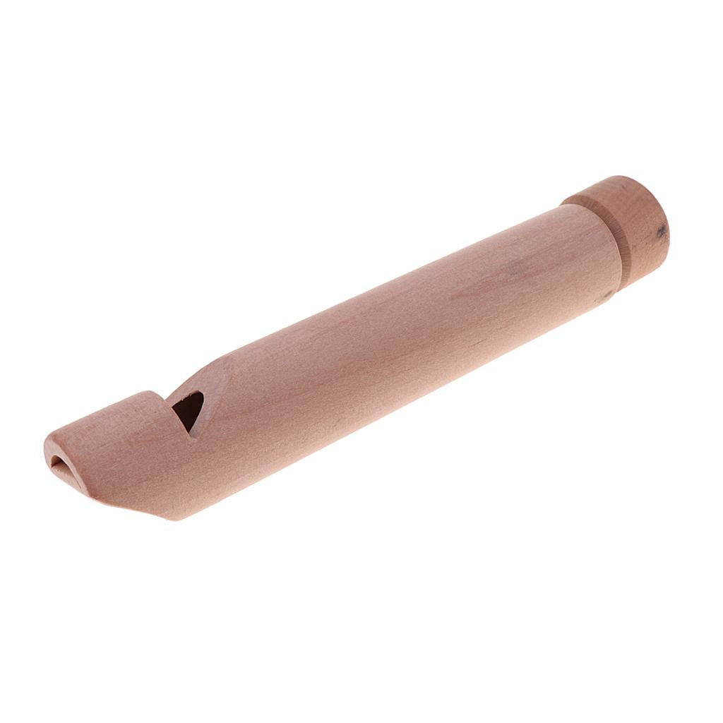 Handmade Wooden Whistle Kids Children Toy Fun Authentic Sound for Gift