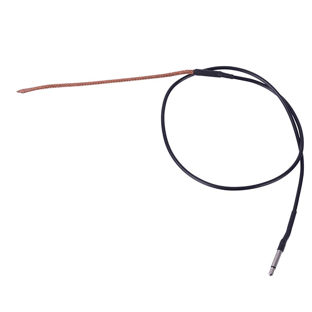 Acoustic Guitar EQ Transducer Under Saddle Cable Piezo Pickup