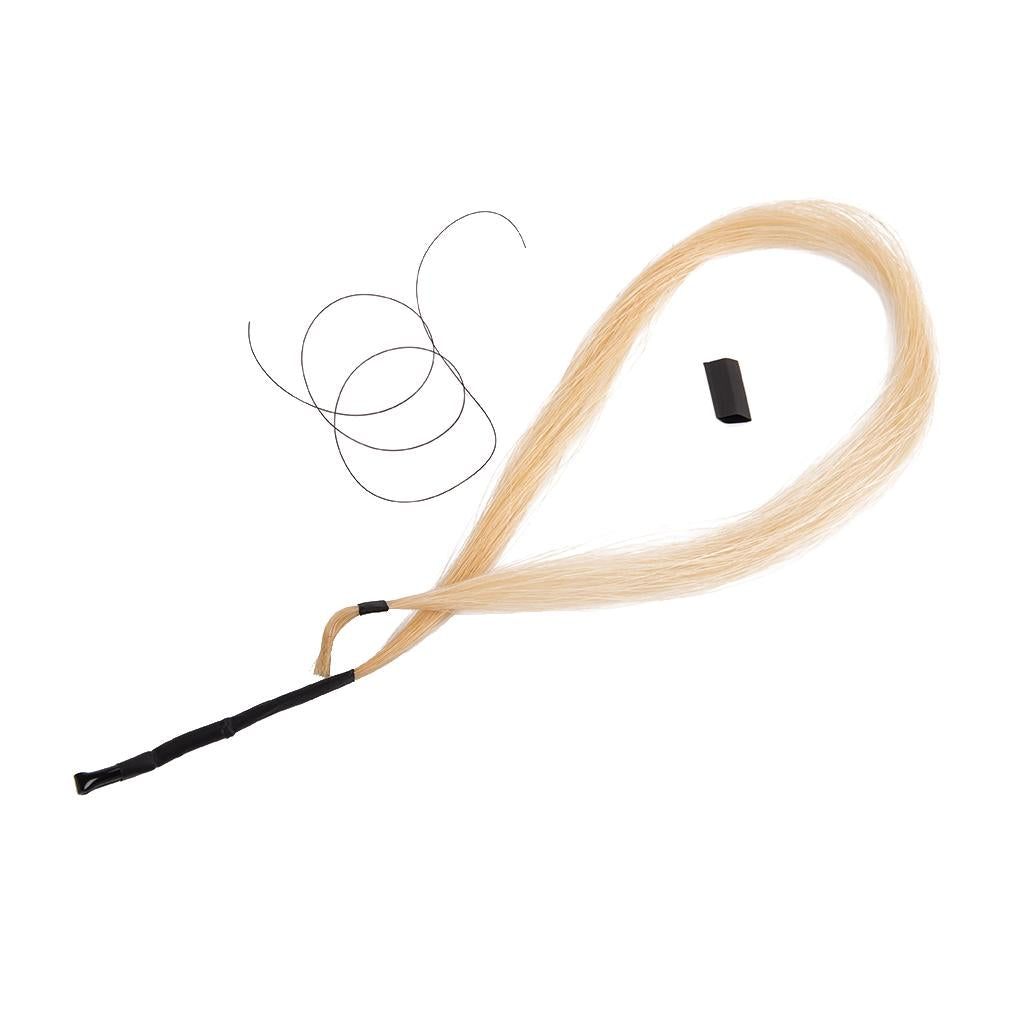 1 Hank 78cm Bow Hair Horse Tail for Erhu Bow