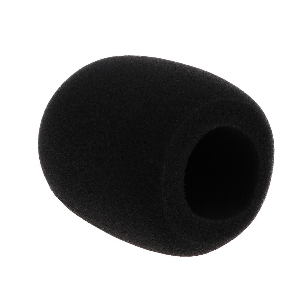 5 Pcs Microphone Shield Cover Windscreen Cap Lapel Microphone Mic Windshield