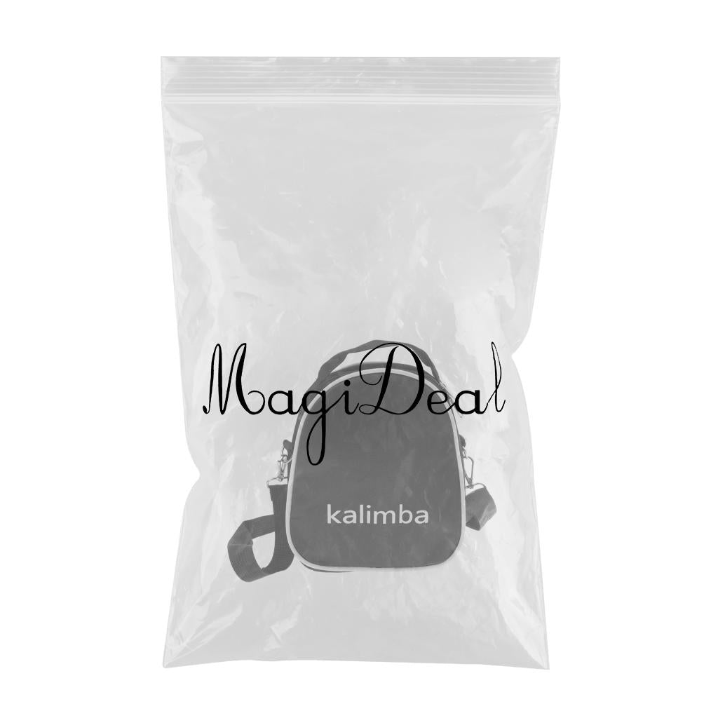 1 Piece Kalimba Case Thumb Piano Mbira Bag for 17/10/15 Key Finger Piano