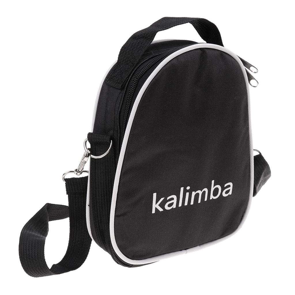 1 Piece Kalimba Case Thumb Piano Mbira Bag for 17/10/15 Key Finger Piano