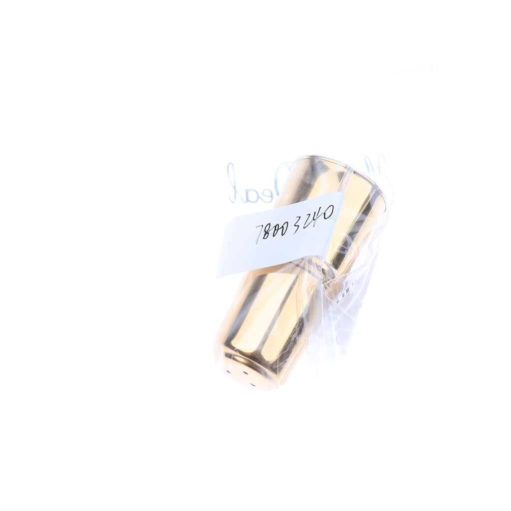 Metal Mouthpiece Cap for Saxophone Buckle Patches Pads Cap Golden Alto