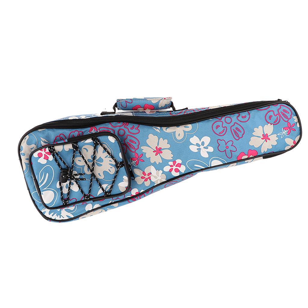 Ukulele Gig Bag Ukulele Case for Musical Instrument Accessory 23inch Blue