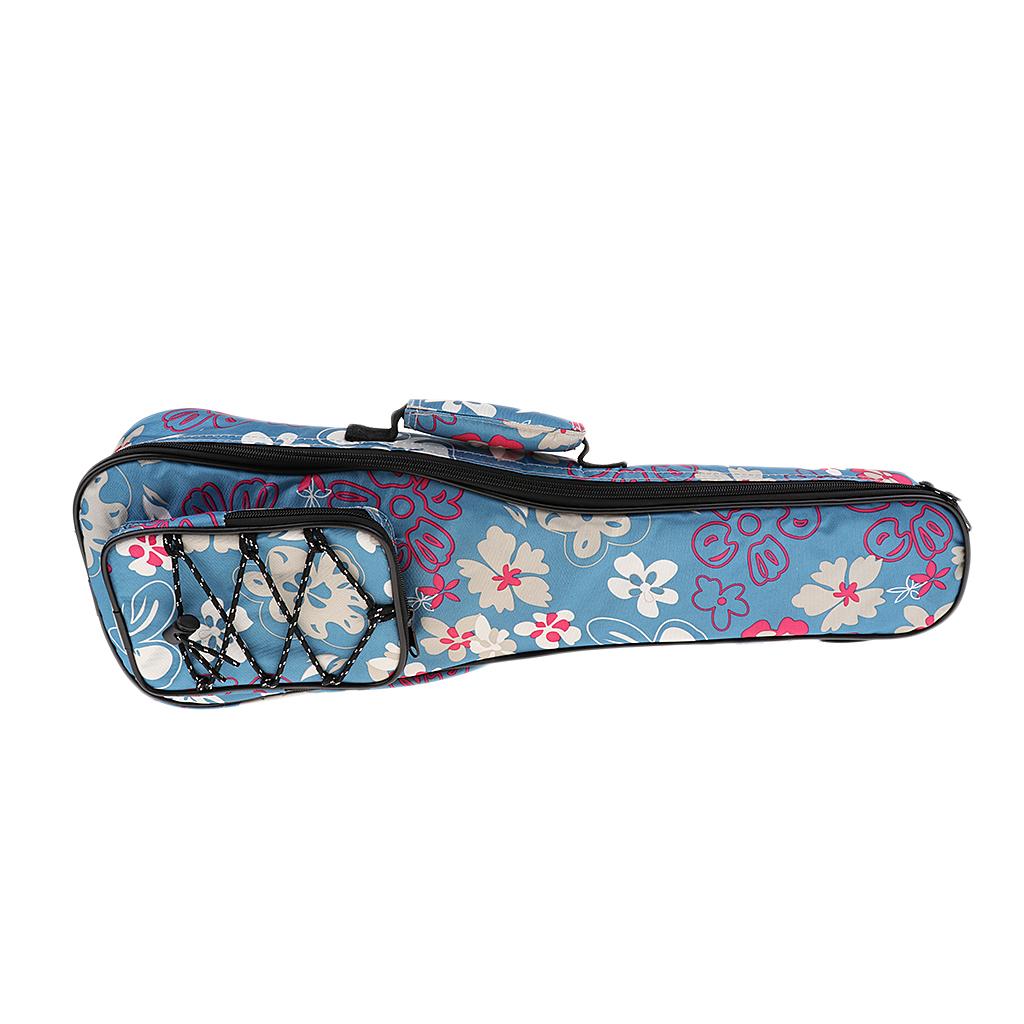 Ukulele Gig Bag Ukulele Case for Musical Instrument Accessory 23inch Blue