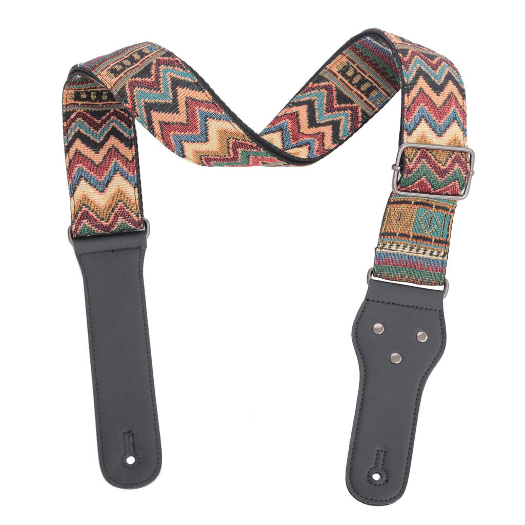 Soft Strap Belt Acoustic Electric Guitar Bass Nylon Adjustable Strap B
