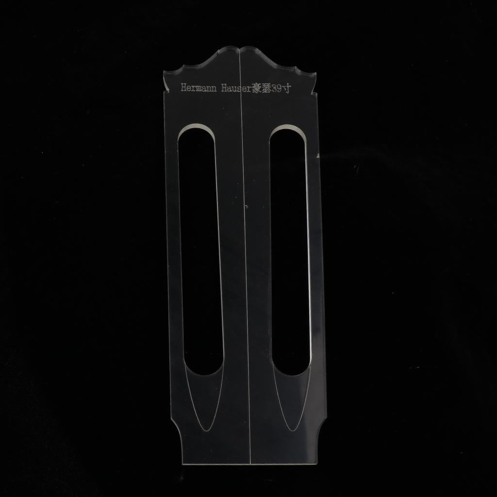 Classical Guitar Headstock Shaping Template Guitar Accessories 190x70x5mm