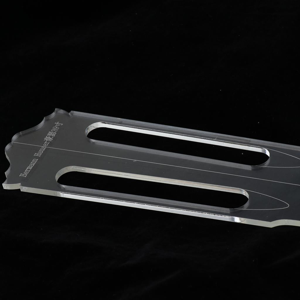 Classical Guitar Headstock Shaping Template Guitar Accessories 190x70x5mm