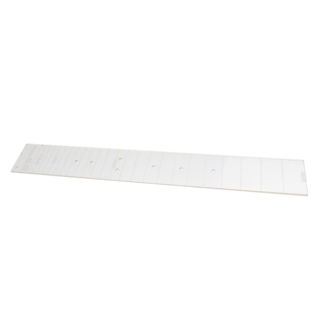 Classical Fretboard Fingerboard Fret Template Mould 20 Fret