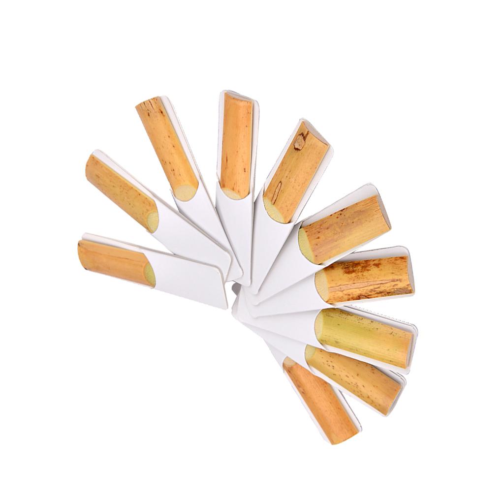 High Quality 10pcs/ Box Soprano Saxophone Reeds Sax Reeds Woodwind Parts