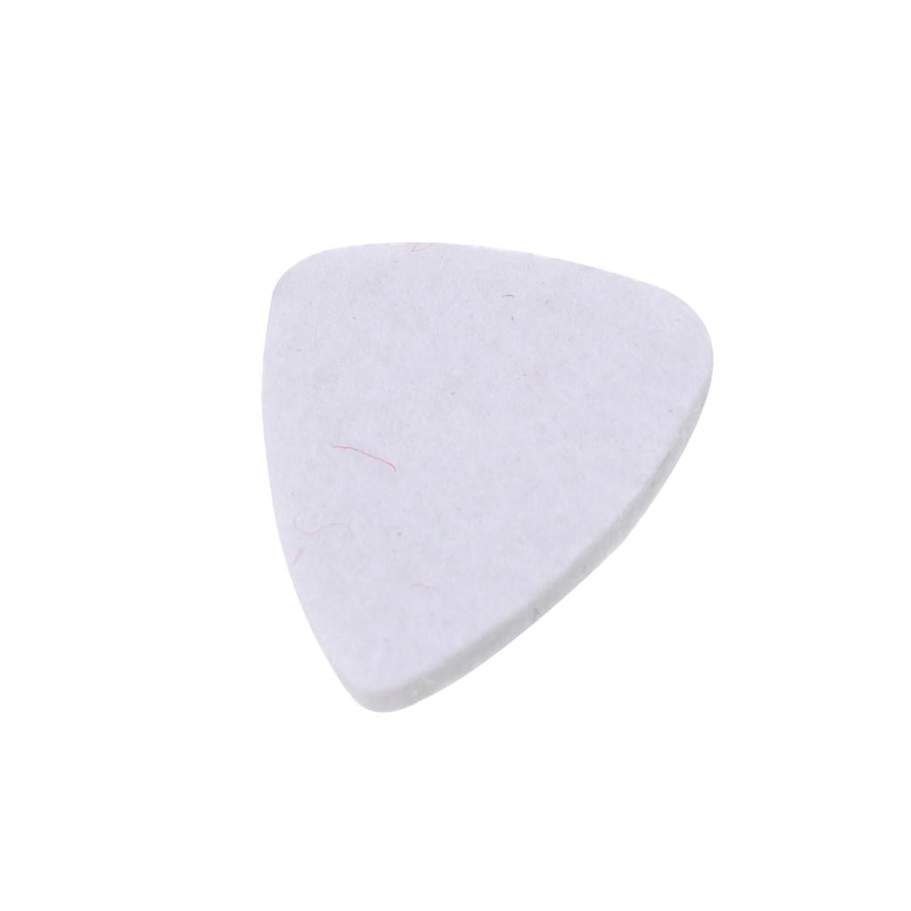 1 Piece Acoustic Guitar Plectrum Picks for Uke Guitar Parts White