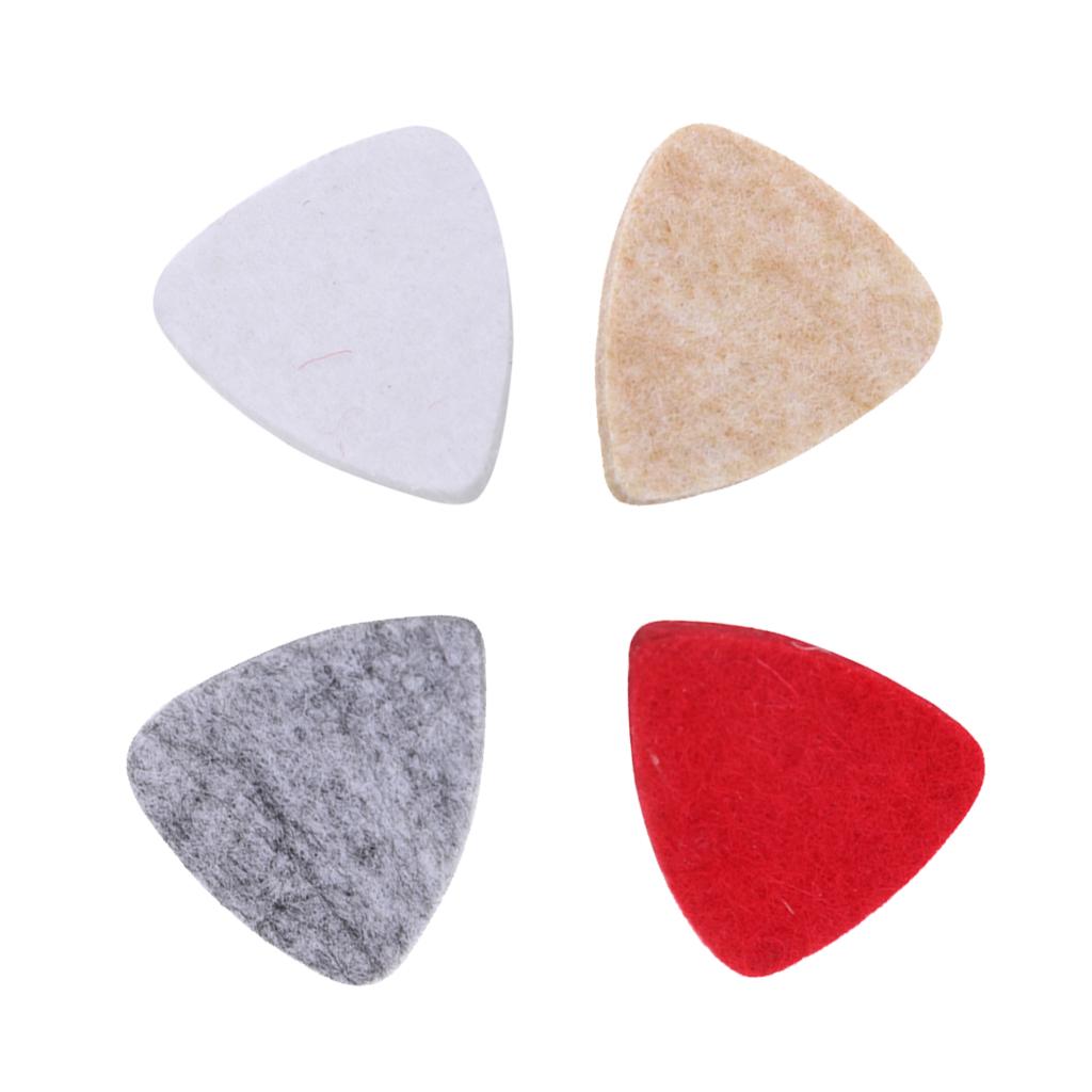 1 Piece Acoustic Guitar Plectrum Picks for Uke Guitar Parts White