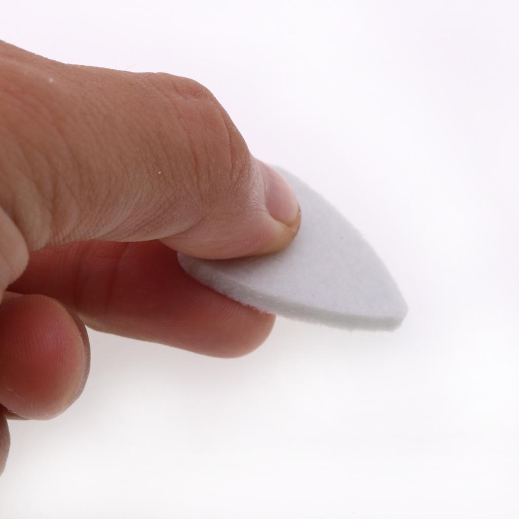 1 Piece Acoustic Guitar Plectrum Picks for Uke Guitar Parts White