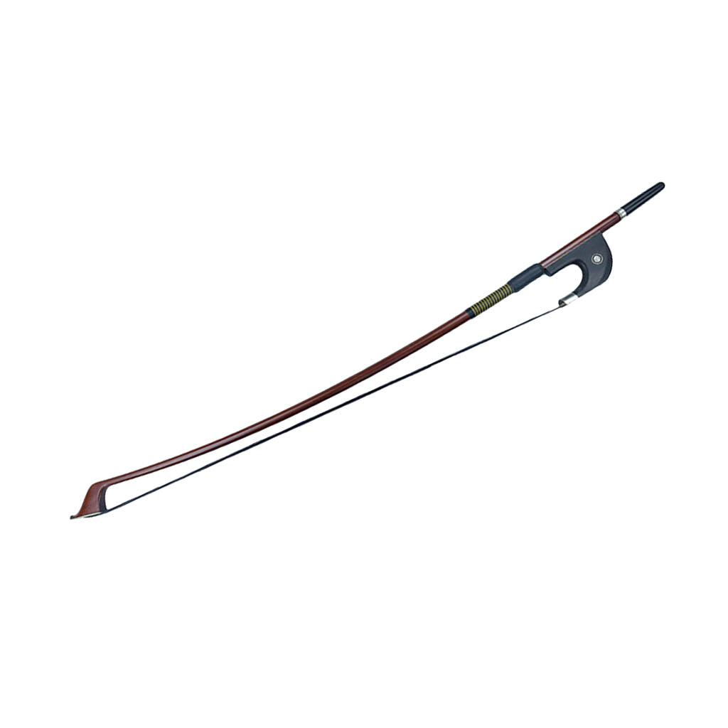 Black Brazilwood Bow for 4/4 Double Bass