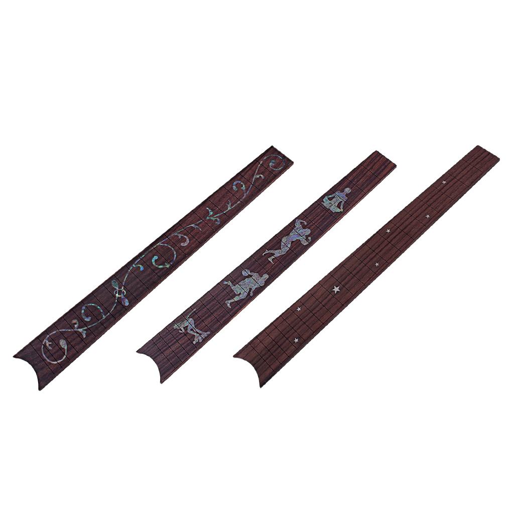 20 Fret Rosewood Fingerboard Fretboard for Acoustic Guitar Replacement 1