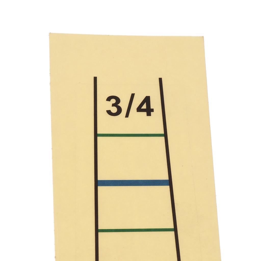 Violin Fretboard Sticker Fiddle Chart Finger Marker for Student Learning 3-4