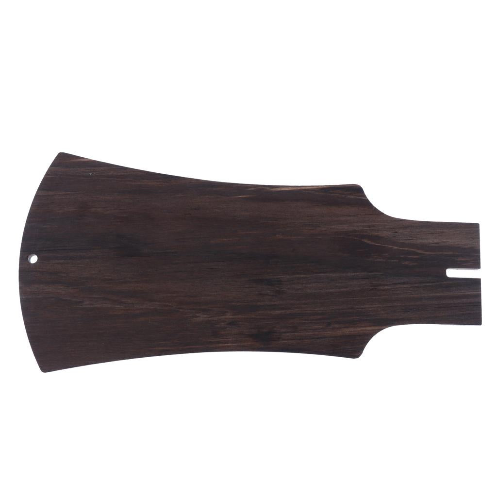 Blackwood Electric Guitar Headstock Veneer Inlay Sticker Decal Parts Coffee