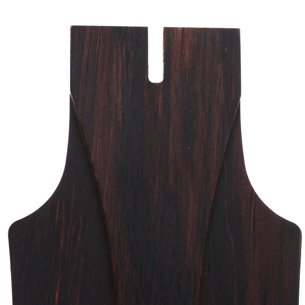 Blackwood Electric Guitar Headstock Veneer Inlay Sticker Decal Parts Coffee