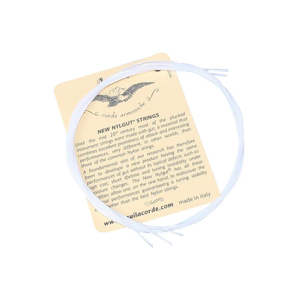 1 Set Ukulele String Uke Nylon Replacement String for 21''23''26'' Uke