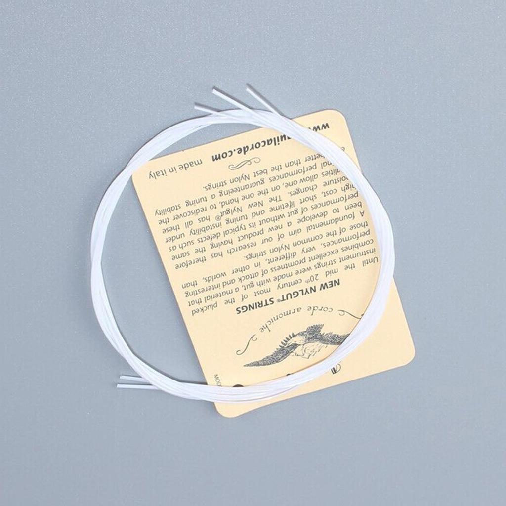 1 Set Ukulele String Uke Nylon Replacement String for 21''23''26'' Uke