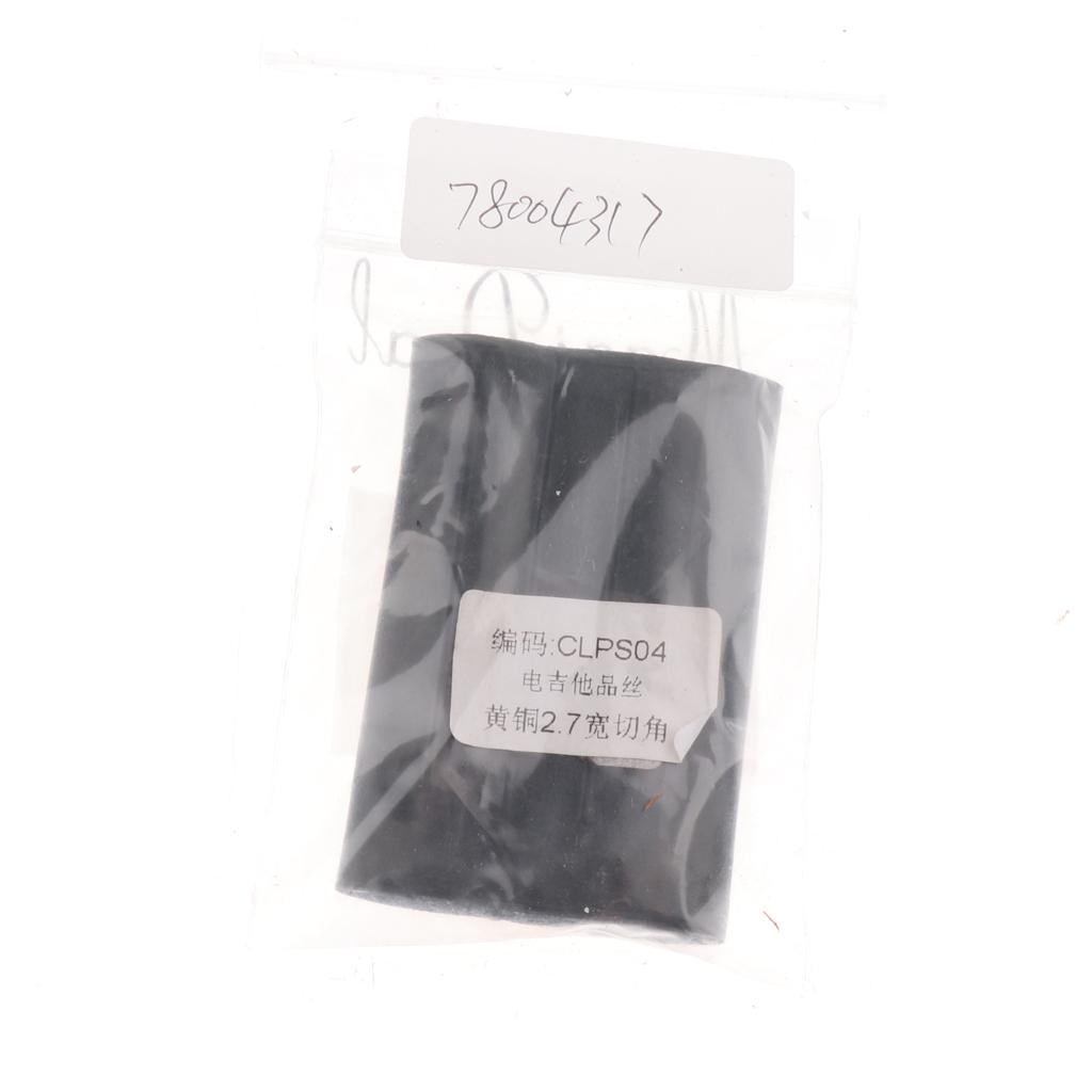 24 Pieces Electric Guitar Fret Wire Fretwire 2.7mm Brass