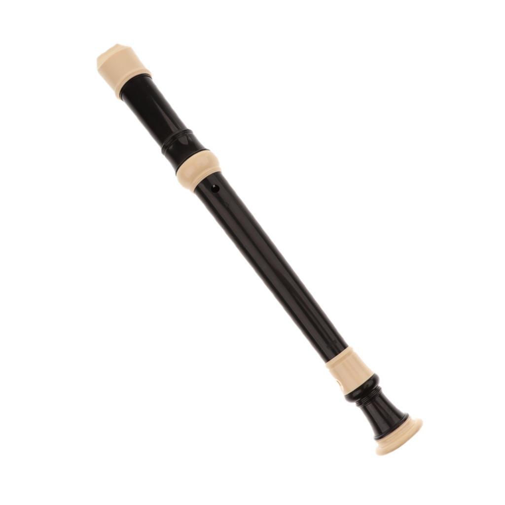 8 Holes Soprano Recorder with Bag Cleaning Rod Cloth German Style