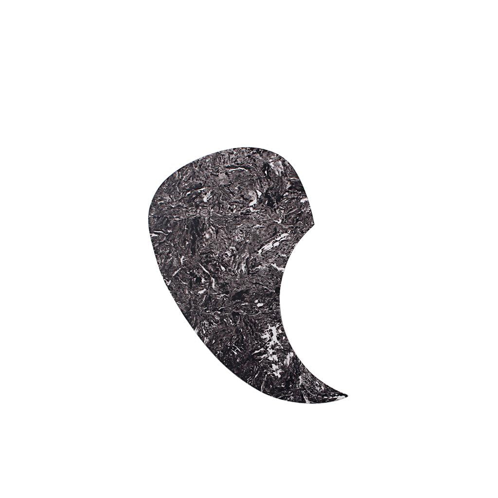 1pc Acoustic Guitar Pickguard Self-adhesive Sticker Marble Color